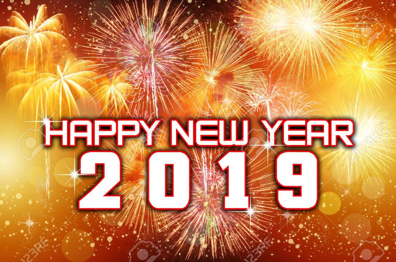 Happy New Year 2019 HD Image - Messages Status