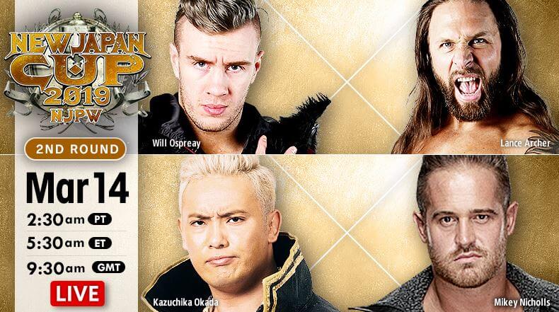 NJPW New Japan Cup 2019 Day 6 live online