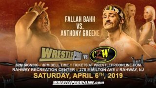 WrestlePro vs. CZW 2019 4/6/19