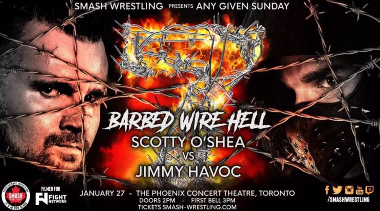 Smash Wrestling: Any Given Sunday 7 1/27/19