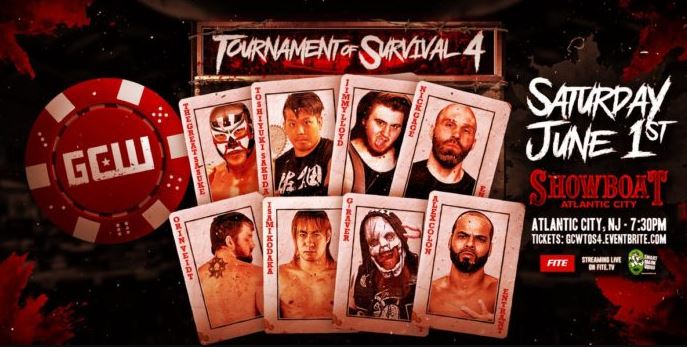 GCW: Tournament of Survival 4 6/1/19 2019