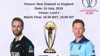 ICC 2019 Cricket World Cup Final: New Zealand vs England 7/14/19