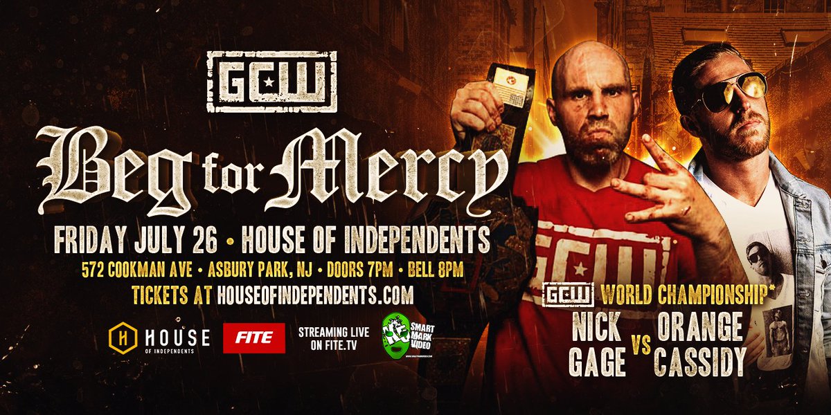 GCW: Beg For Mercy 2019 7/26/19