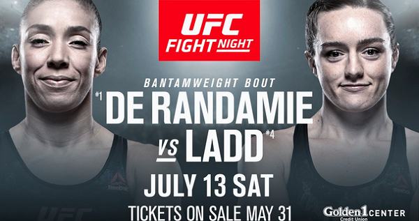UFC Fight Night 155 De Randamie vs Ladd 7/13/2019