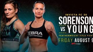 Watch Invicta FC 36: Sorenson vs Young 8/9/19