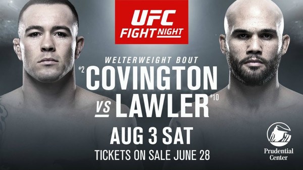 Watch UFC on ESPN 5: Covington vs. Lawler 8/3/19 PPV FUll Show