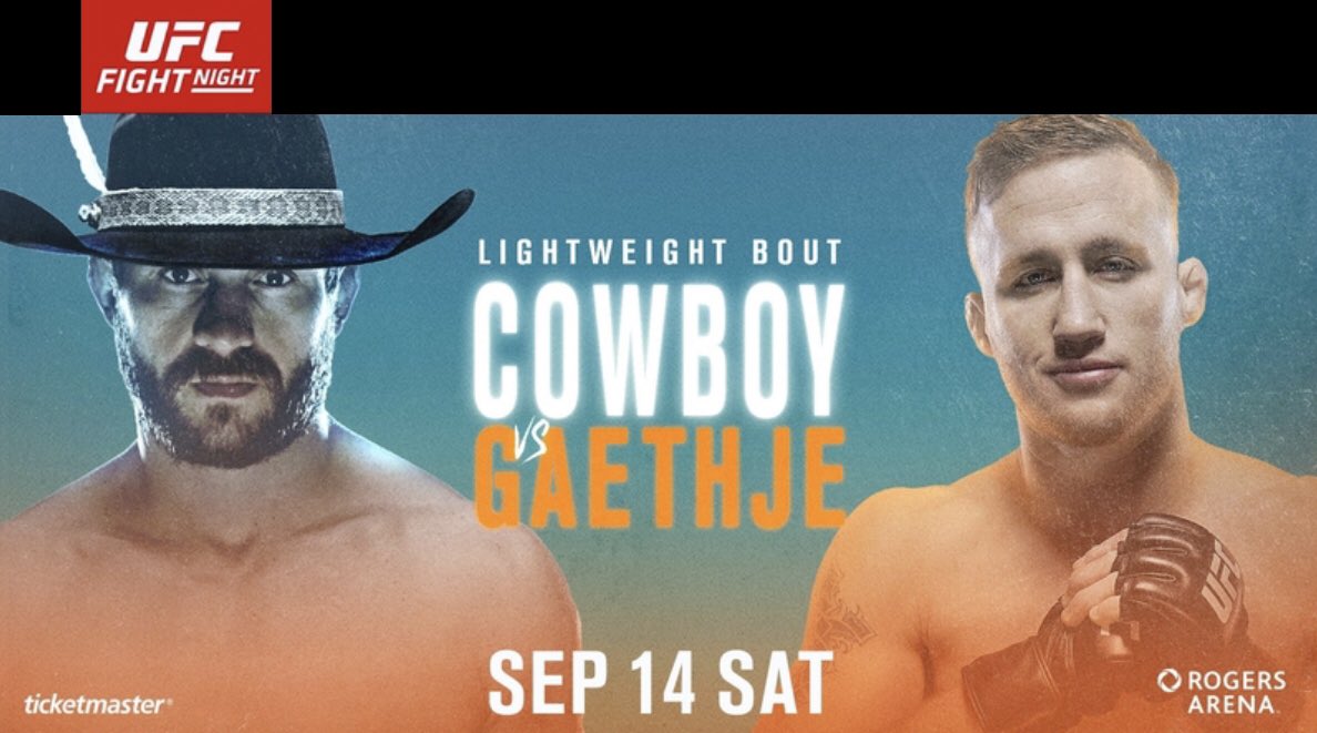 Watch UFC Fight Night: Cerrone vs. Gaethje 09/14/2019 PPV Full Show