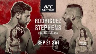 Watch UFC Fight Night: Rodriguez vs. Stephens 09/21/2019 PPV Full Show