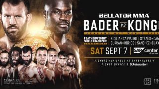 Watch Bellator 226: Bader vs. Kongo 09/7/2019 Live PPV Full Show