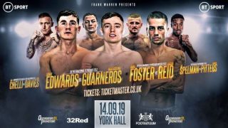 Edwards vs Guarneros Livestream And Full Show Online