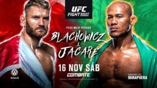UFC Fight Night 164 Błachowicz vs. Jacaré Full Fight Replay