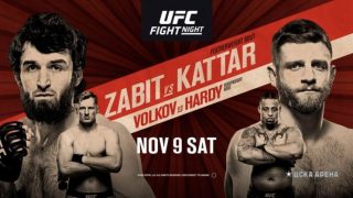 Watch UFC Fight Night 163: Zabit vs. Kattar 11/9/19 Full Show Online