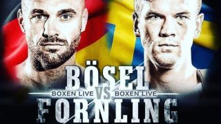 Sven Fornling vs. Dominic Boesel Livestream And Full Fight