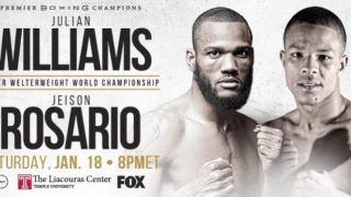 Julian Williams vs Jeison Rosario 1/18/20