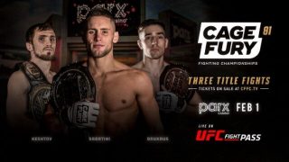 Watch CFFC 81: Sabatini vs. Gonzalez 2/1/20