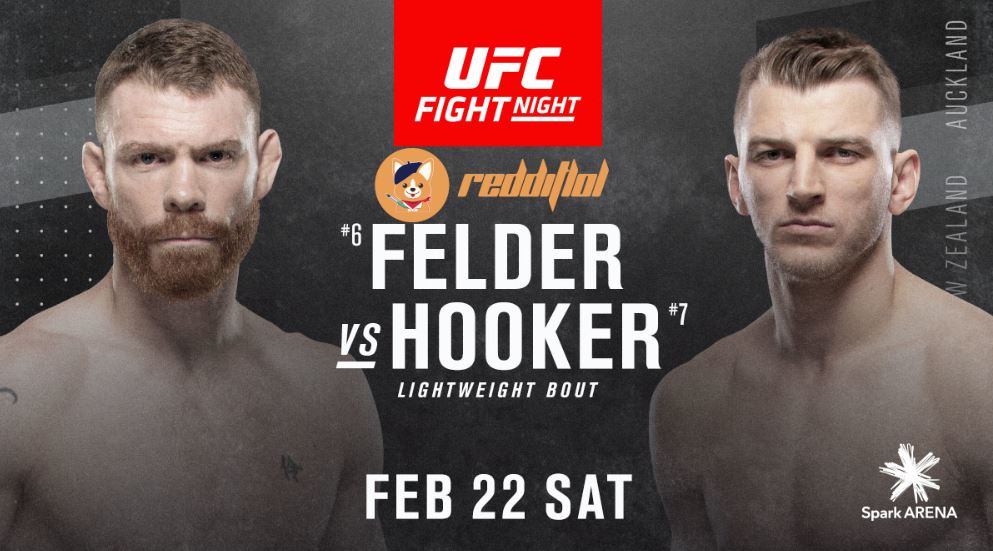 UFC Fight Night 168: Felder vs. Hooker Full Fight Replay