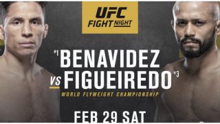 Watch UFC Fight Night 169: Benavidez vs. Figueiredo 2/29/20 Full Show Online