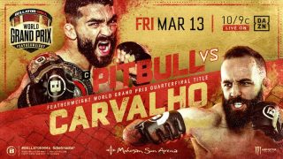 Watch Bellator 241 MMA: Pitbull vs. Carvalho 3/13/2020 PPV Full Show