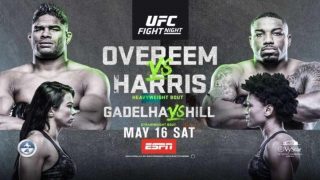 Watch UFC Fight Night 176: Overeem vs. Harris 5/16/20 Full Show Online