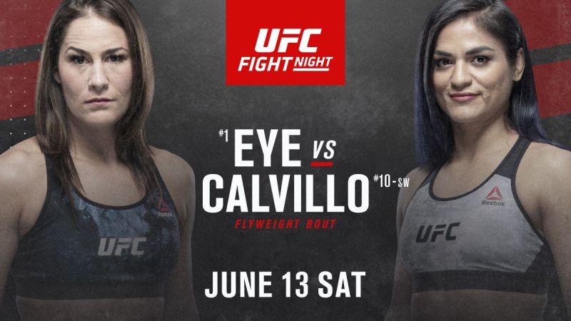 UFC Fight Night Saskatoon: Eye Vs. Calvillo Full Fight Replay