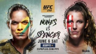 Watch UFC 250: Nunes vs. Spencer 6/6/2020 PPV Full Show Online Free