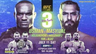 Watch UFC 251: Usman vs. Masvidal 7/11/2020 PPV Full Show Online Free