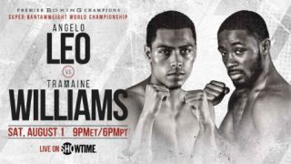 Watch Showtime: Leo vs Williams 8/1/2020 PPV Full Show