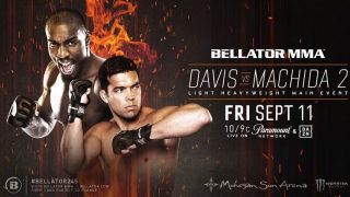 Watch Bellator 245 MMA: Davis vs. Machida II 2 9/11/2020 PPV Full Show