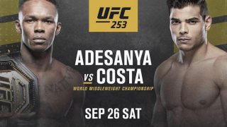 UFC253: Adesanya vs Costa Full Fight Replay