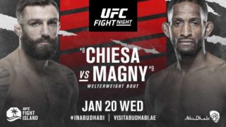 UFC Fight Night UFCFightIsland8: Chiesa vs. Magny Full Fight Replay