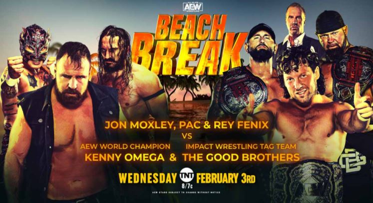 Watch AEW Beach Break 2021 2/3/21