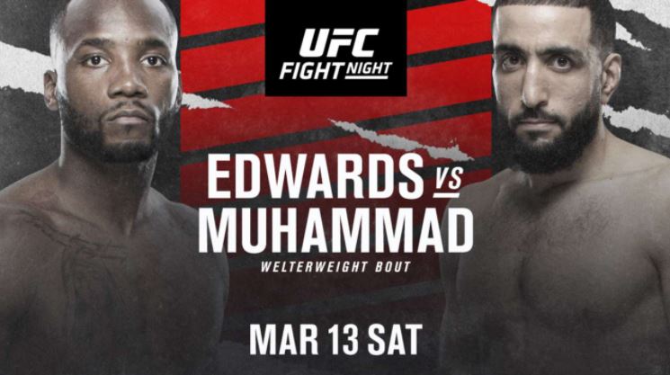 UFC Fight Night UFCVegas21: Edwards vs. Muhammad Full Fight Replay