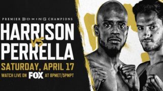 Watch PBC Fight Night: Tony Harrison vs Bryant Perrella 4/17/21