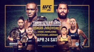 Watch UFC 261: Usman vs. Masvidal II 2 PPV 4/24/21 Full Show Online