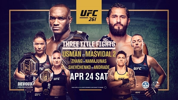 Watch UFC 261: Usman vs. Masvidal II 2 PPV 4/24/21