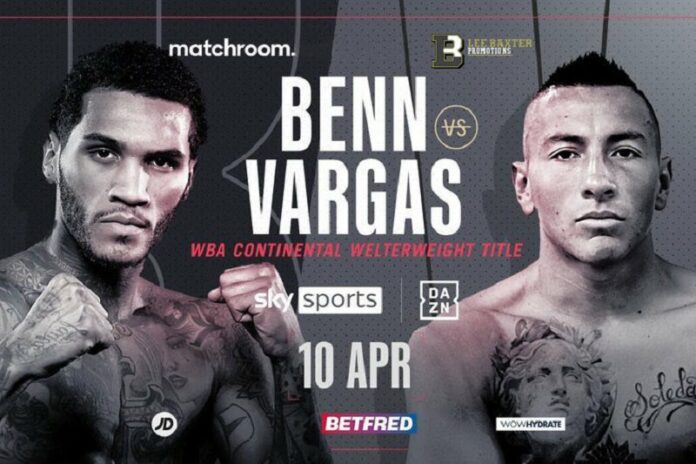 Watch Conor Benn vs. Samuel Vargas 4/10/21