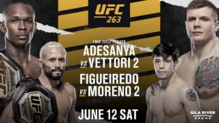 UFC263 Adesanya vs. Vettori II 2 Full Fight Replay