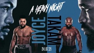 Watch Joe Joyce vs. Carlos Takam 2021 7/24/21