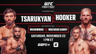 Watch UFC Fight Night: Tsarukyan vs. Hooker 11/22/25 Full Show Online